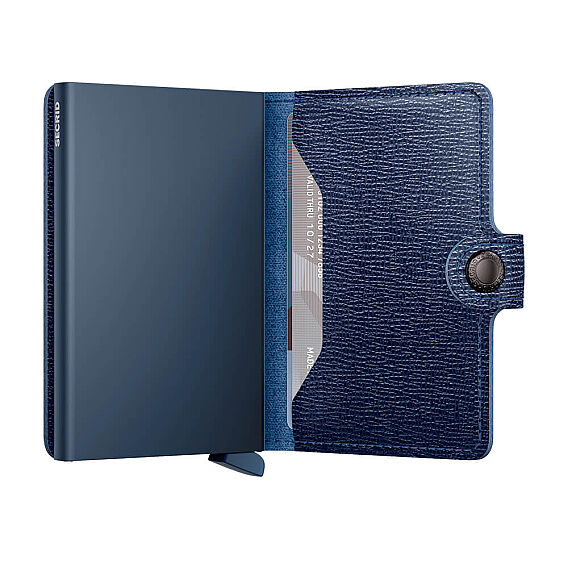 Secrid Miniwallet Crisple Kartlık Cüzdan, Lacivert - 3