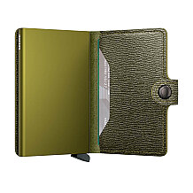 Secrid Miniwallet Crisple Kartlık Cüzdan, Yeşil - 3