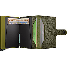 Secrid Miniwallet Crisple Kartlık Cüzdan, Yeşil - 4