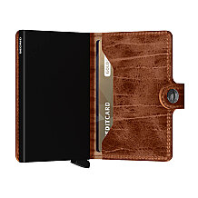 Secrid Miniwallet Dutch Martin Kartlık Cüzdan, Kahve - 3