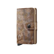 Secrid Miniwallet Jungle Kartlık Cüzdan, Bej - 1