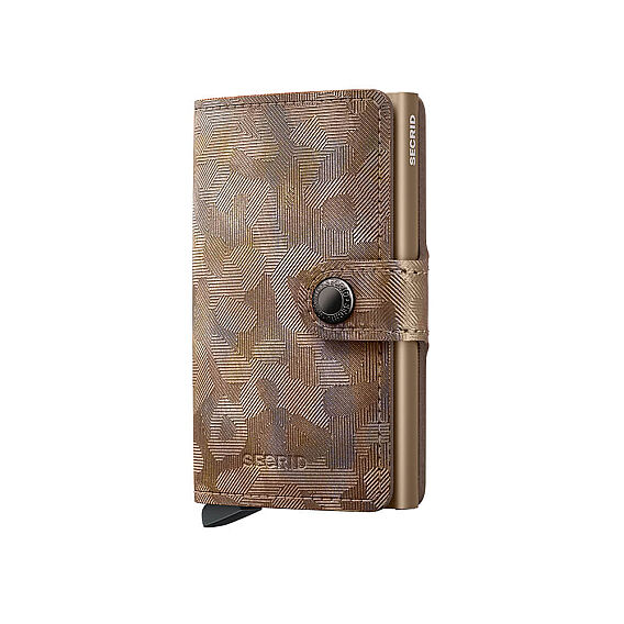 Secrid Miniwallet Jungle Kartlık Cüzdan, Bej - Secrid