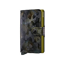 Secrid Miniwallet Jungle Kartlık Cüzdan, Siyah-Yeşil - 1