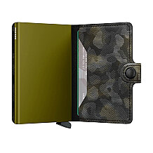 Secrid Miniwallet Jungle Kartlık Cüzdan, Siyah-Yeşil - 3