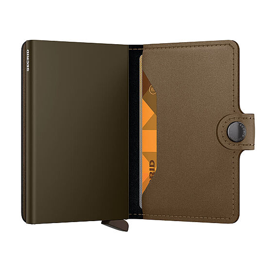 Secrid Miniwallet Matte Kartlık Cüzdan, Bronz - 3