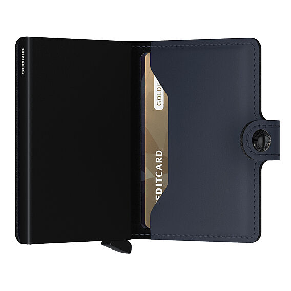 Secrid Miniwallet Matte Cüzdan, Gece Mavisi - 2