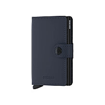 Secrid Miniwallet Matte Kartlık Cüzdan, Gece Mavisi - 1