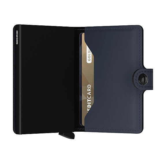 Secrid Miniwallet Matte Kartlık Cüzdan, Gece Mavisi - 3