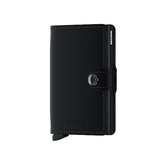 Secrid Miniwallet Matte Kartlık Cüzdan, Siyah - Secrid
