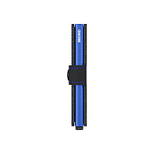 Secrid Miniwallet Matte Kartlık Cüzdan, Siyah-Mavi - 2