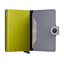 Secrid Miniwallet Matte Kartlık Cüzdan, Gri-Yeşil - 3