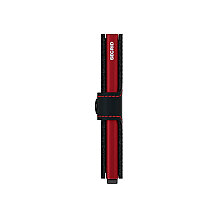Secrid Miniwallet Matte Kartlık Cüzdan, Siyah-Kırmızı - 2