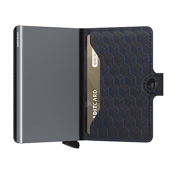 Secrid Miniwallet Optical Kartlık Cüzdan, Siyah-Titanyum - 3