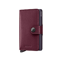 Secrid Miniwallet Original Kartlık Cüzdan, Bordo - 1