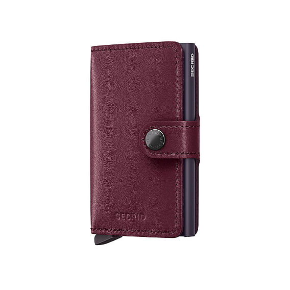 Secrid Miniwallet Original Kartlık Cüzdan, Bordo - Secrid