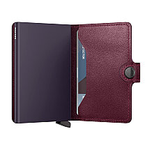 Secrid Miniwallet Original Kartlık Cüzdan, Bordo - 3