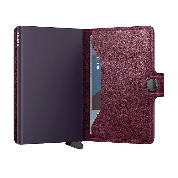 Secrid Miniwallet Original Kartlık Cüzdan, Bordo - 3