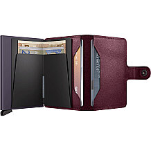 Secrid Miniwallet Original Kartlık Cüzdan, Bordo - 4