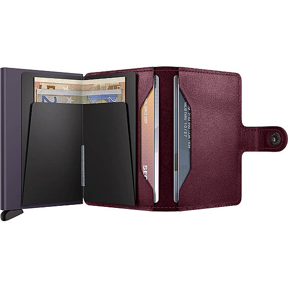 Secrid Miniwallet Original Kartlık Cüzdan, Bordo - 4