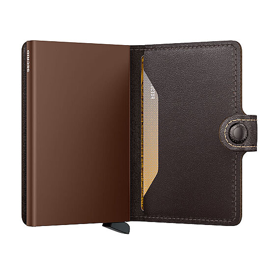 Secrid Miniwallet Original Kartlık Cüzdan, Ç.Kahve - 3