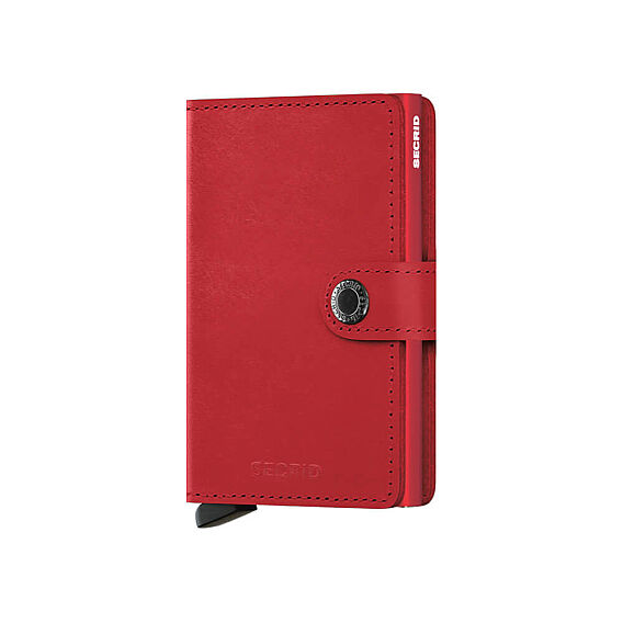 Secrid Miniwallet Original Kartlık Cüzdan, Kırmızı - Secrid