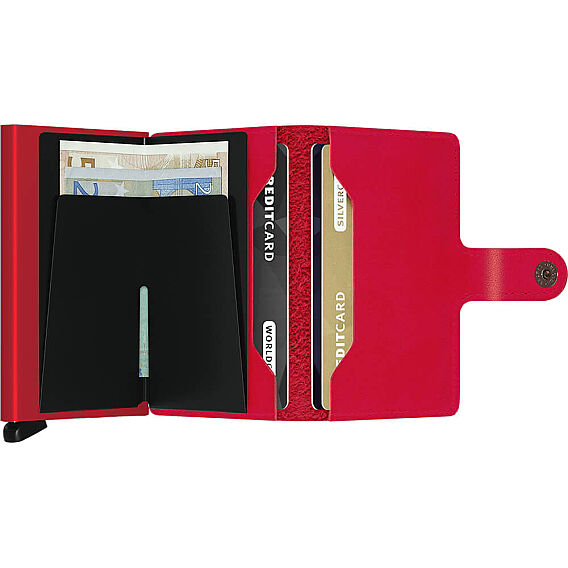 Secrid Miniwallet Original Kartlık Cüzdan, Kırmızı - 3