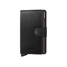 Secrid Miniwallet Original Kartlık Cüzdan, Siyah-Kahve - 1