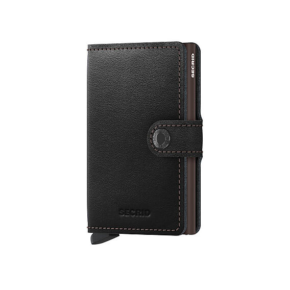 Secrid Miniwallet Original Kartlık Cüzdan, Siyah-Kahve - Secrid
