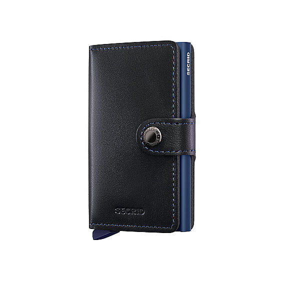 Secrid Miniwallet Original Kartlık Cüzdan, Siyah-Lacivert - Secrid
