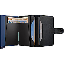 Secrid Miniwallet Original Kartlık Cüzdan, Siyah-Lacivert - 4