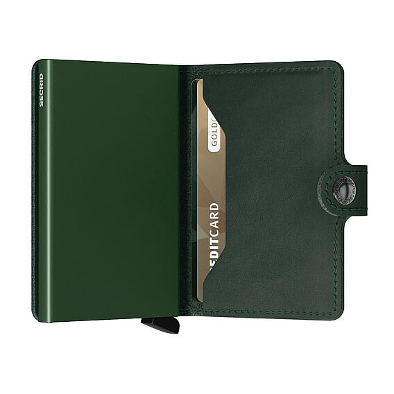 Secrid Miniwallet Original Kartlık Cüzdan, Yeşil - 3