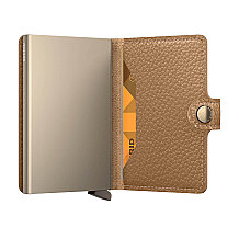 Secrid Miniwallet Pebble Kartlık Cüzdan, Açık Kahve - 3