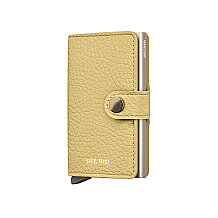 Secrid Miniwallet Pebble Kartlık Cüzdan, Açık Sarı - 1