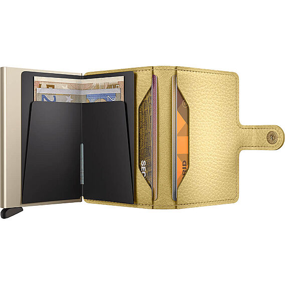 Secrid Miniwallet Pebble Kartlık Cüzdan, Açık Sarı - 4