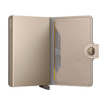 Secrid Miniwallet Pebble Kartlık Cüzdan, Bej - 3