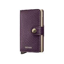 Secrid Miniwallet Pebble Kartlık Cüzdan, Mor - 1