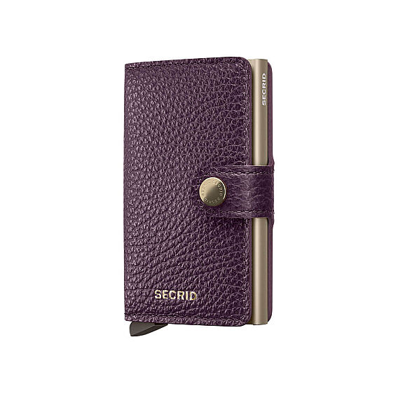 Secrid Miniwallet Pebble Kartlık Cüzdan, Mor - Secrid