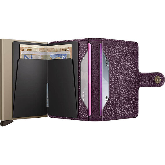 Secrid Miniwallet Pebble Kartlık Cüzdan, Mor - 4