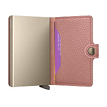 Secrid Miniwallet Pebble Kartlık Cüzdan, Pembe - 3