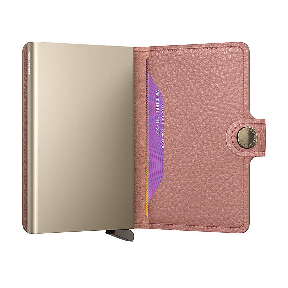 Secrid Miniwallet Pebble Kartlık Cüzdan, Pembe - 3