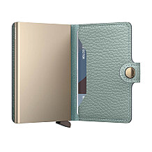 Secrid Miniwallet Pebble Kartlık Cüzdan, Su Yeşili - 3