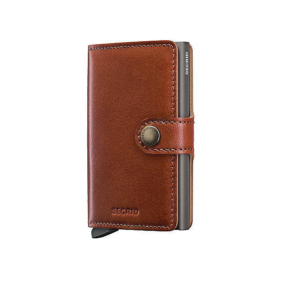 Secrid Miniwallet Texano Kartlık Cüzdan, Kahve - Secrid