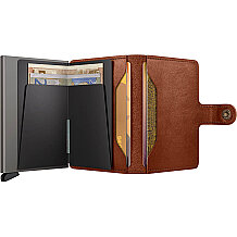 Secrid Miniwallet Texano Kartlık Cüzdan, Kahve - 4