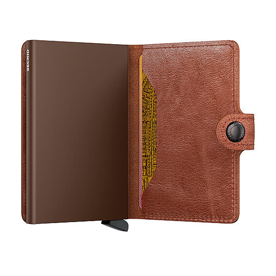Secrid Miniwallet Vintage Kartlık Cüzdan, Kahve - 3