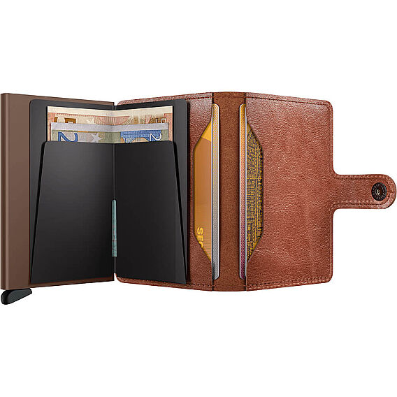 Secrid Miniwallet Vintage Kartlık Cüzdan, Kahve - 4