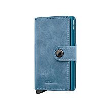 Secrid Miniwallet Vintage Kartlık Cüzdan, Mavi - 1