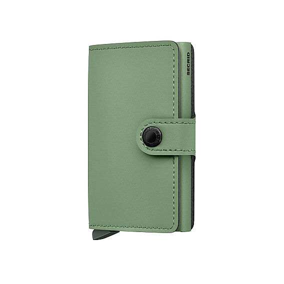 Secrid Miniwallet Yard powder Kartlık Cüzdan, Yeşil - Secrid