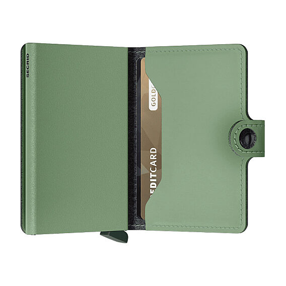 Secrid Miniwallet Yard powder Kartlık Cüzdan, Yeşil - 3