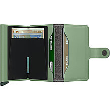 Secrid Miniwallet Yard powder Kartlık Cüzdan, Yeşil - 4