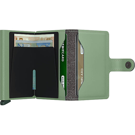 Secrid Miniwallet Yard powder Kartlık Cüzdan, Yeşil - 4